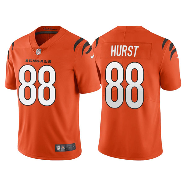 Men's Orange Cincinnati Bengals #88 Hayden Hurst Vapor Untouchable Limited Stitched Jersey